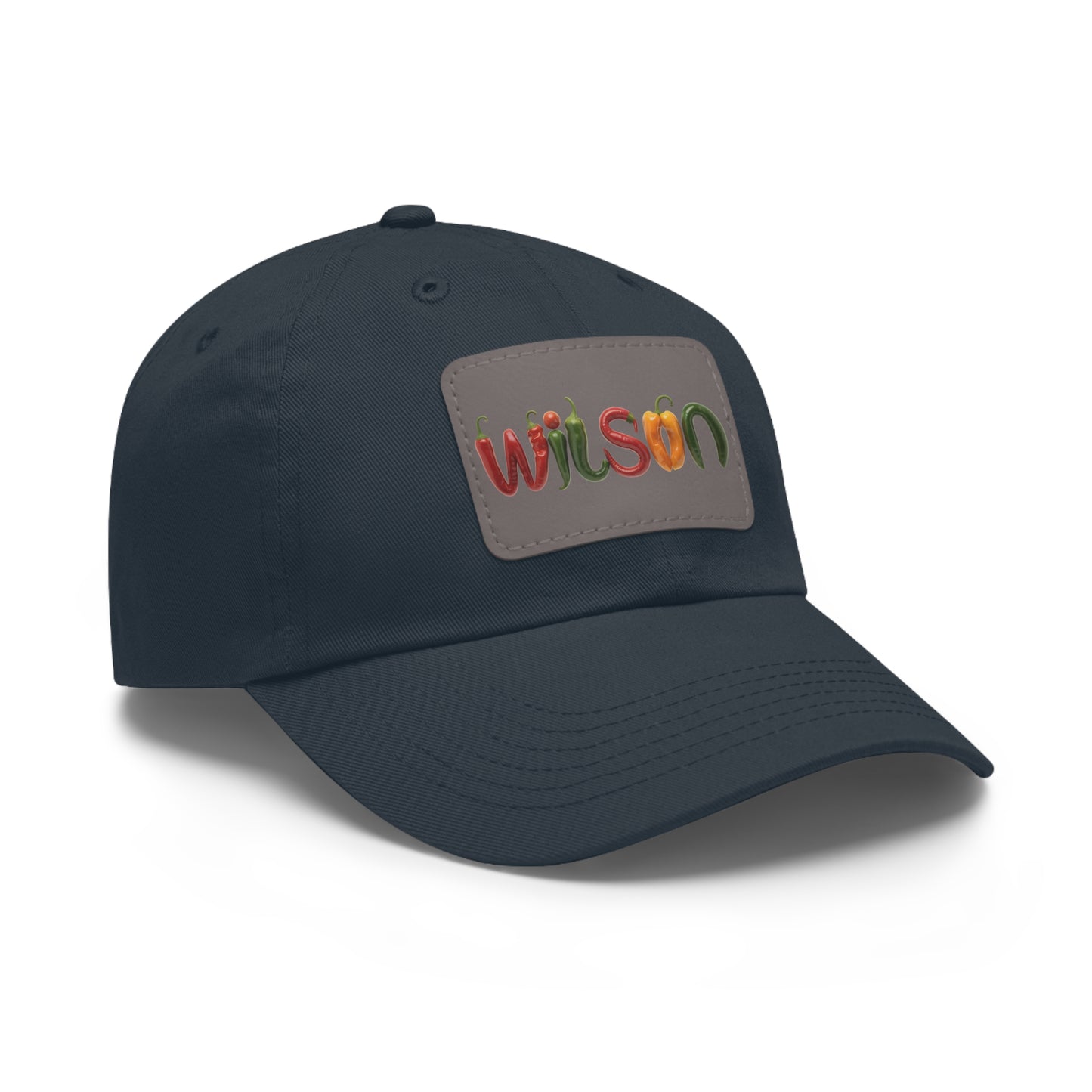 Wilson Peppers - Dad Hat with Leather Patch