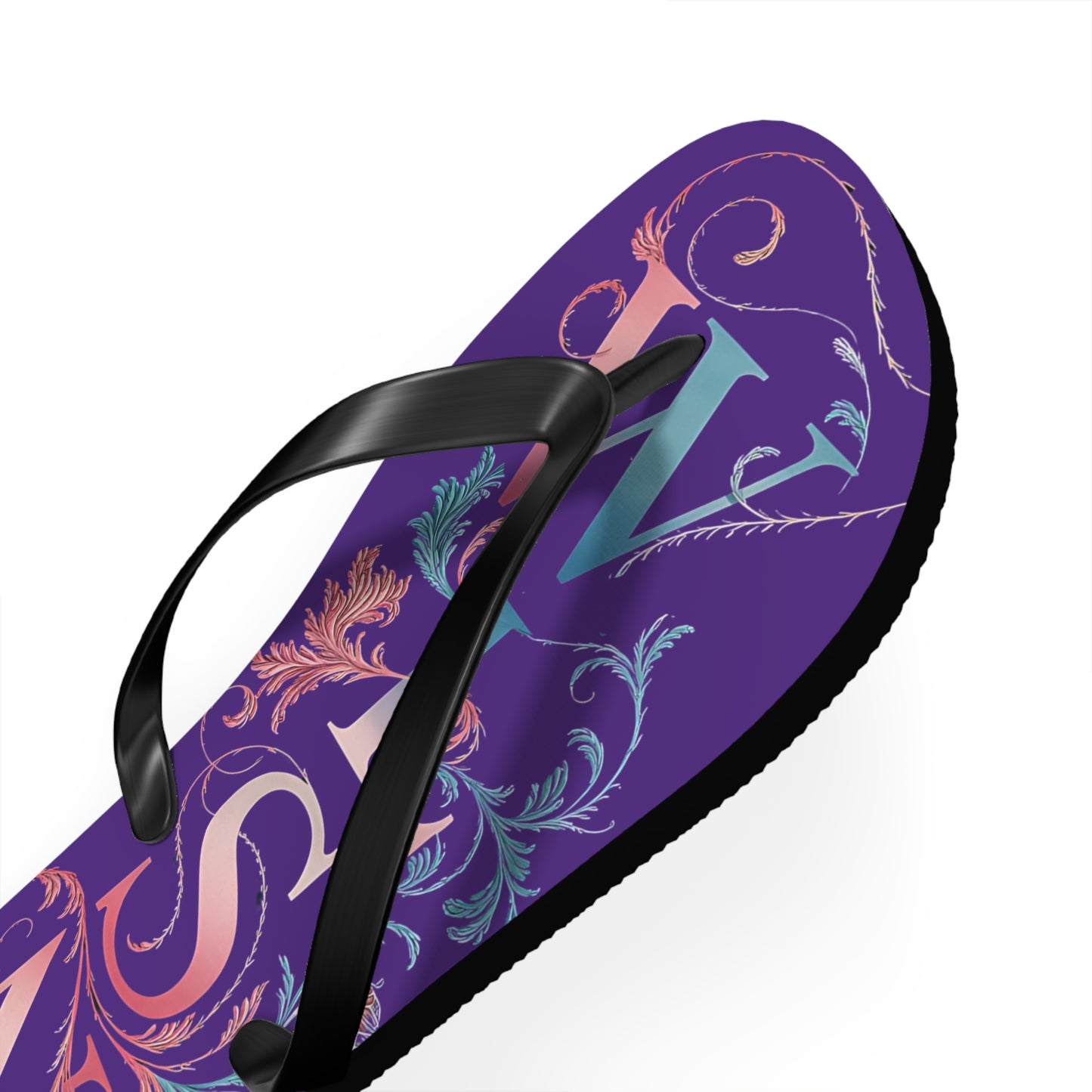Wilson Flip Flops | Purple Sandals, Beachwear