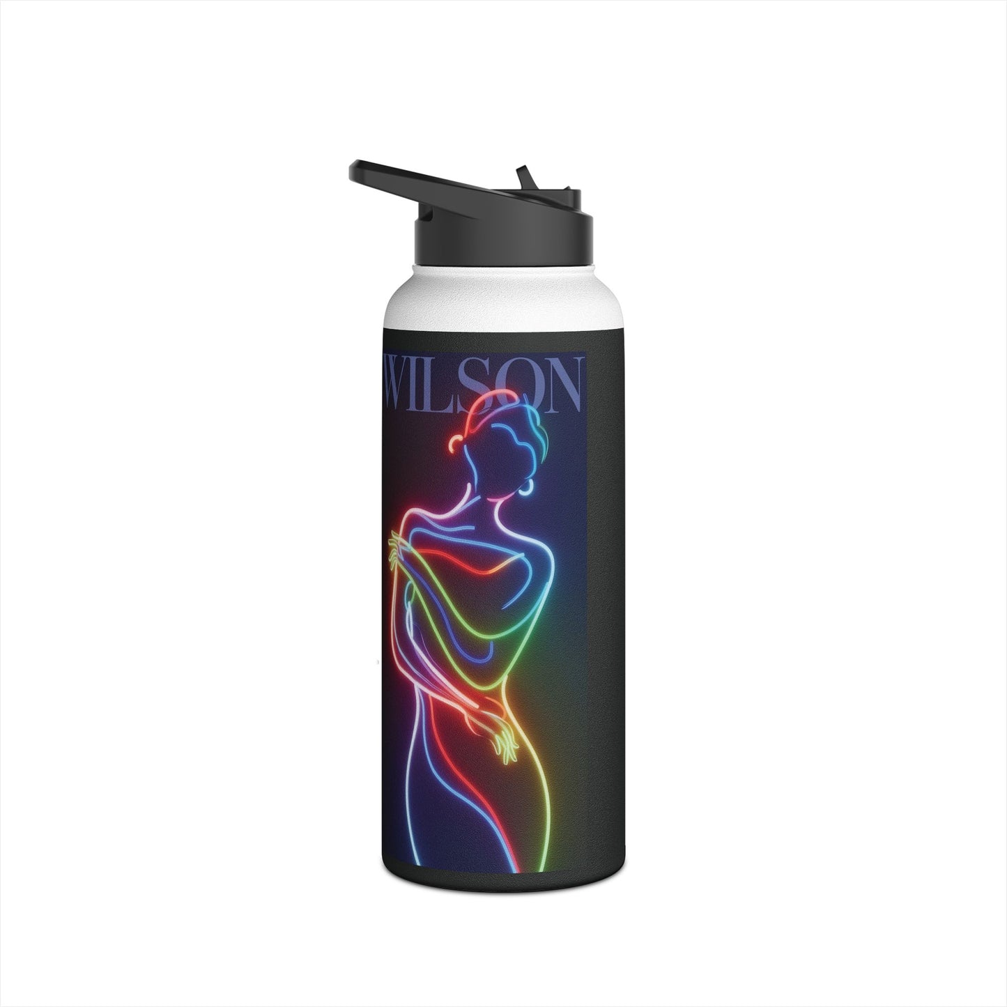 Wilson Glow Figure - Stainless Steel Water Bottle