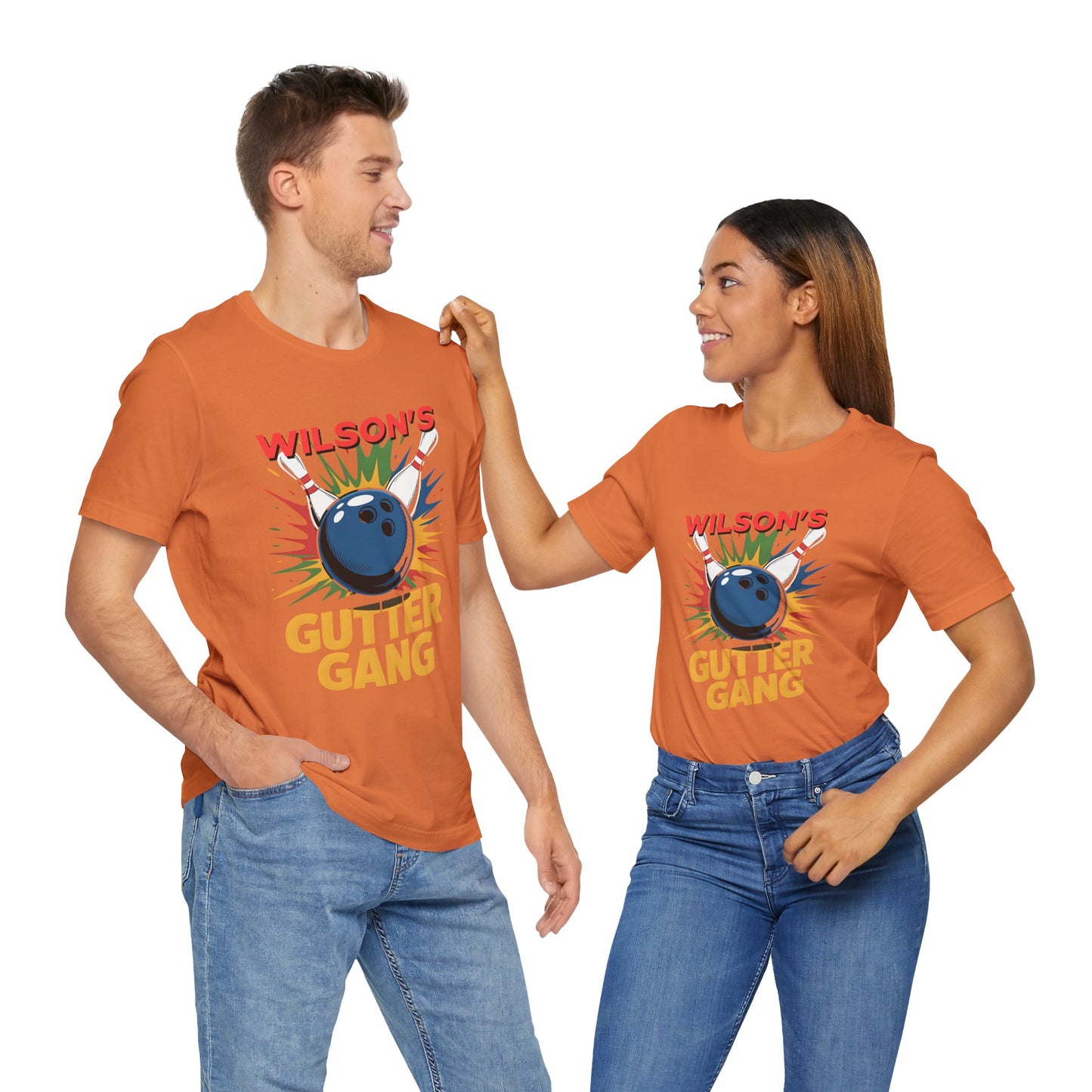 Bowling Gutter Gang - Unisex Tee Shirt
