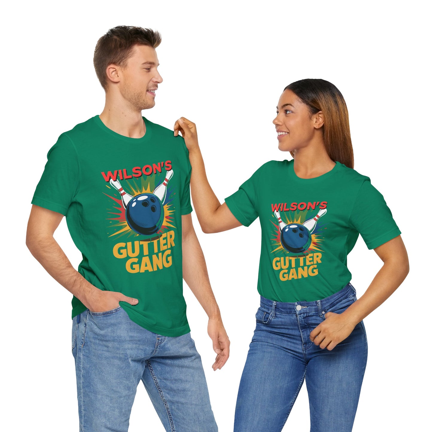 Bowling Gutter Gang - Unisex Tee Shirt