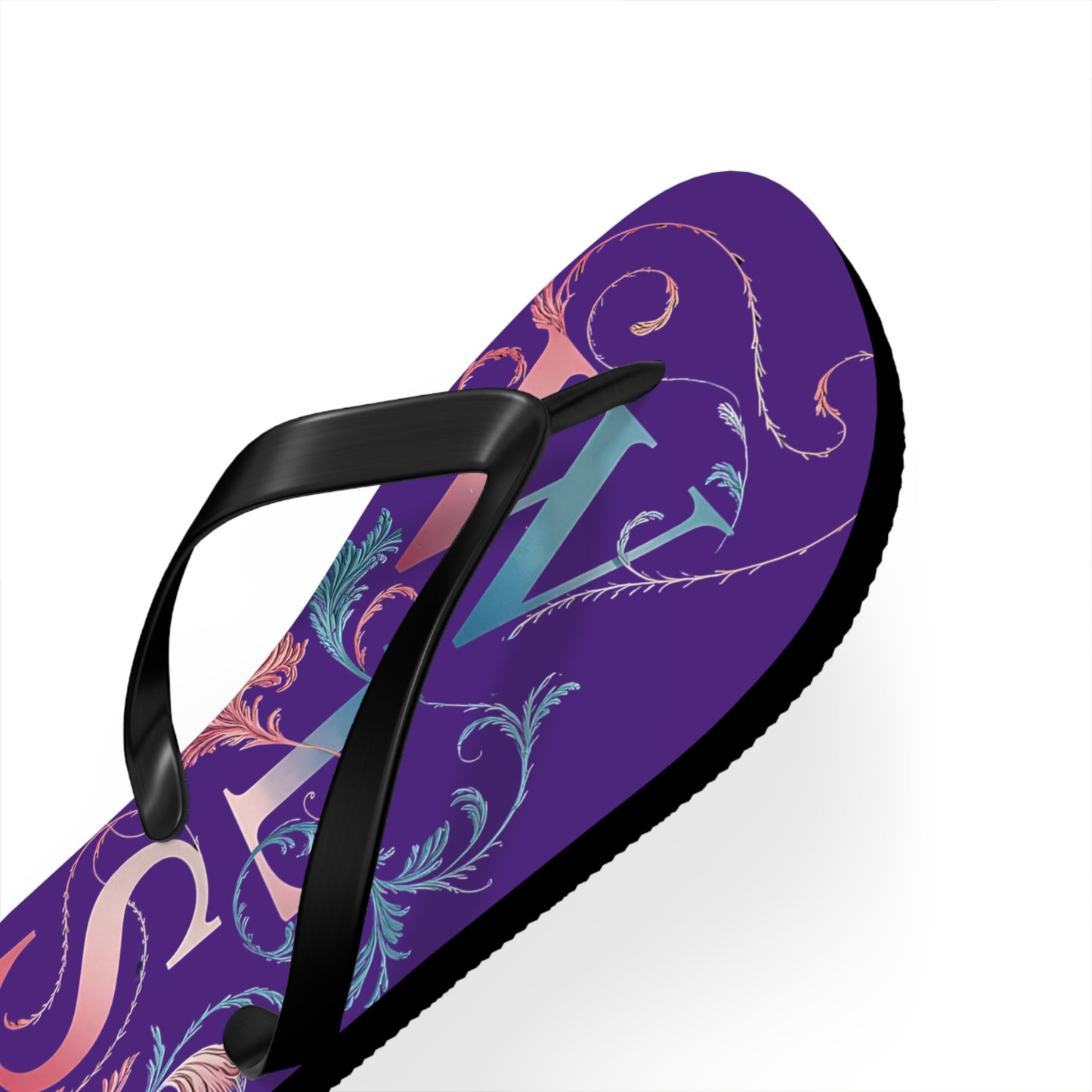 Wilson Flip Flops | Purple Sandals, Beachwear