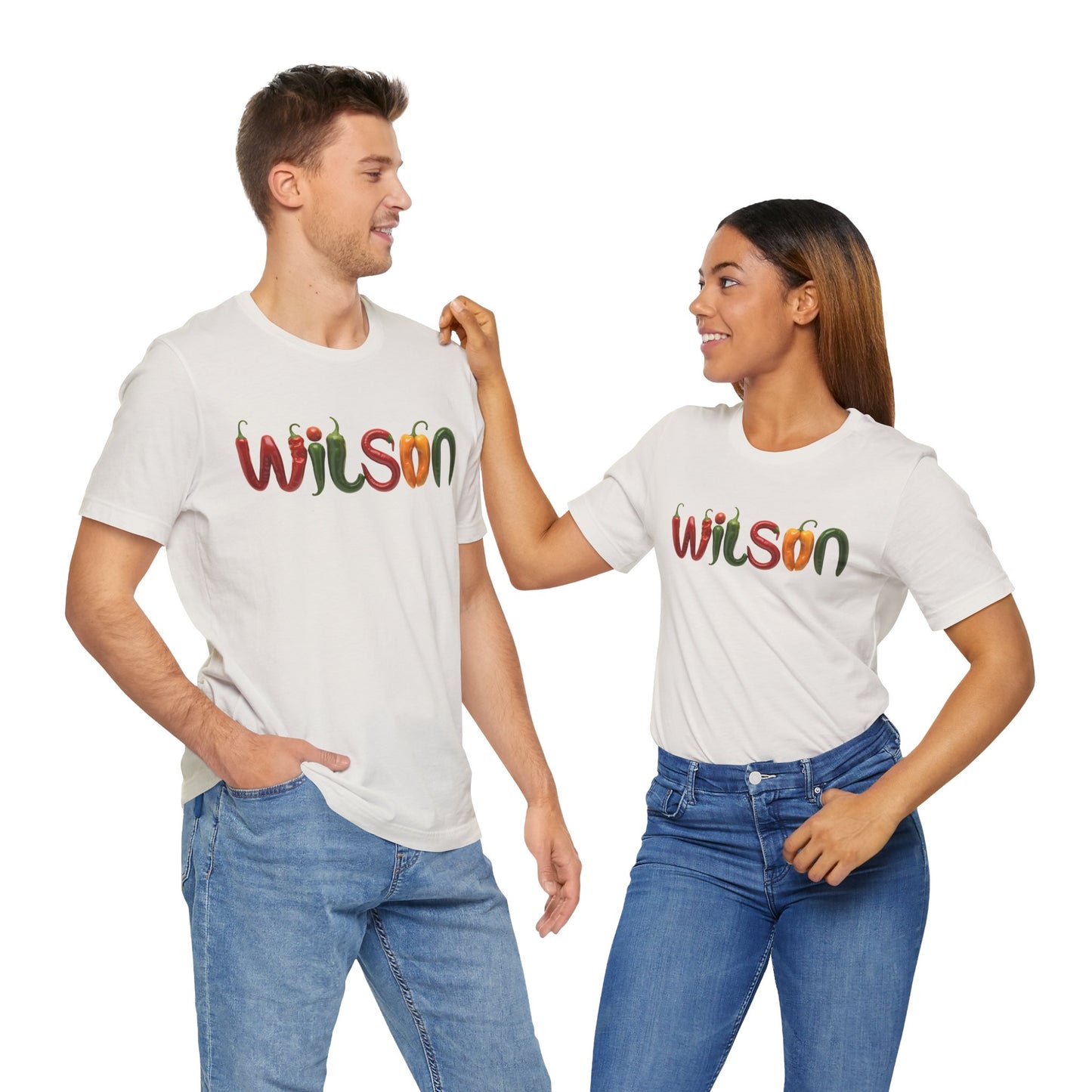 Wilson Pepper Letters - Unisex Tee Shirt