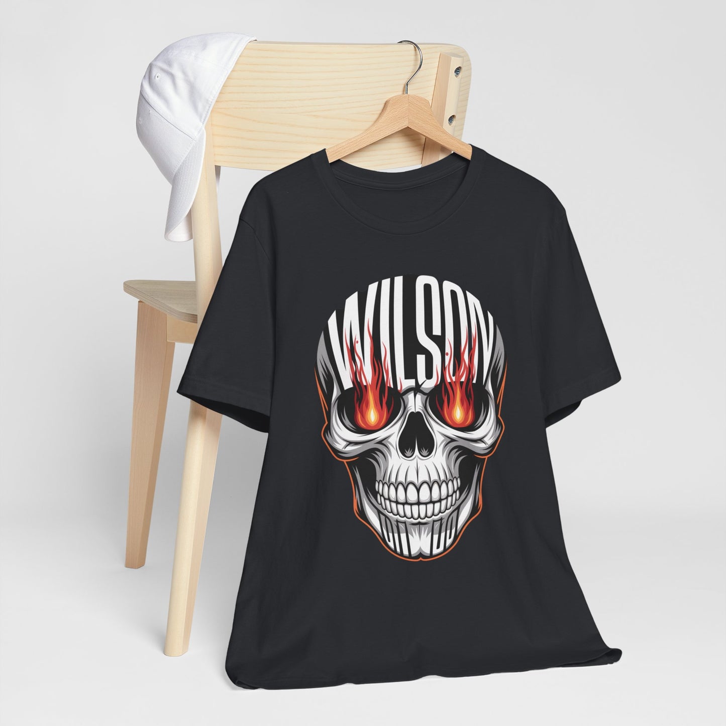 Wilson Skull Letters - Unisex Tee Shirt