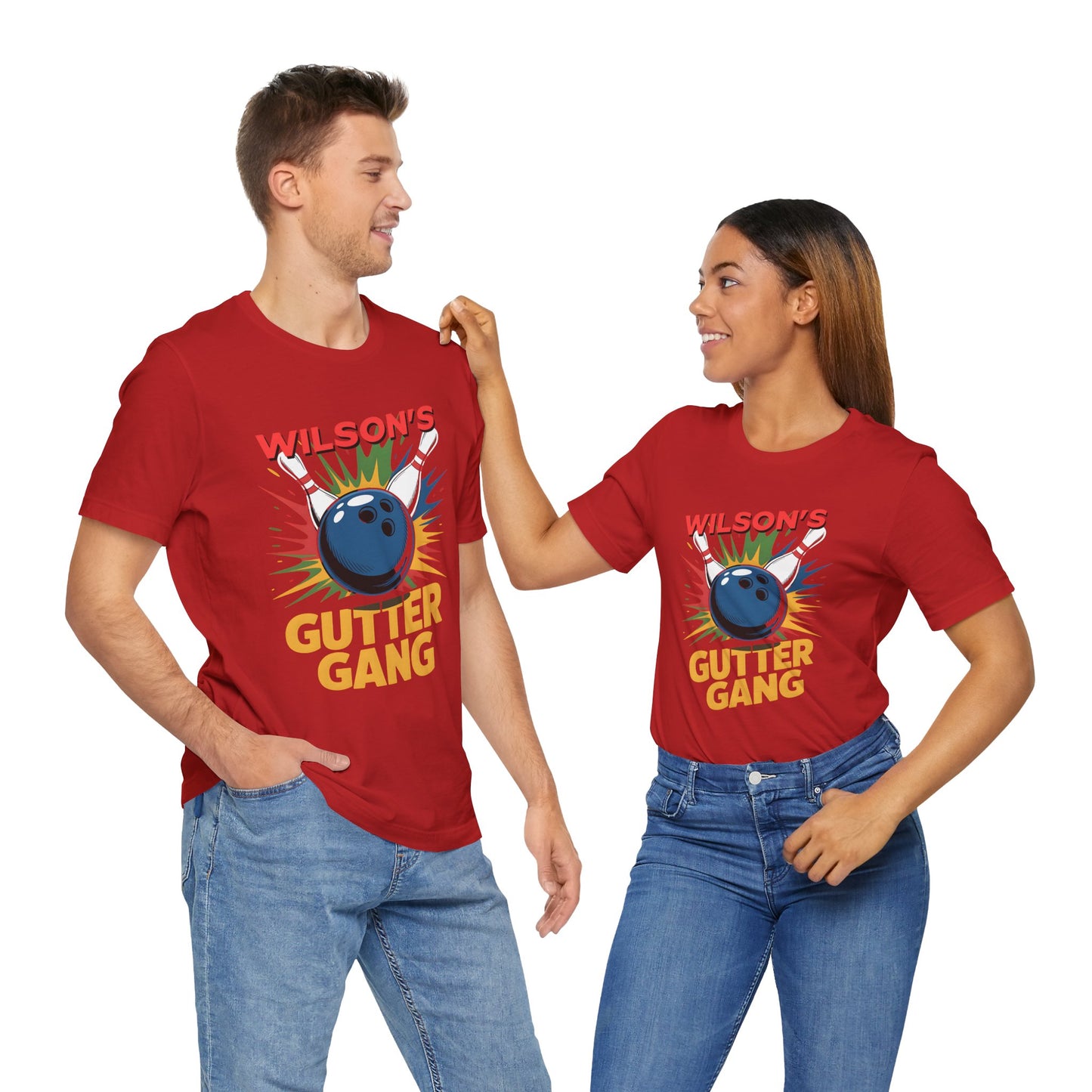 Bowling Gutter Gang - Unisex Tee Shirt