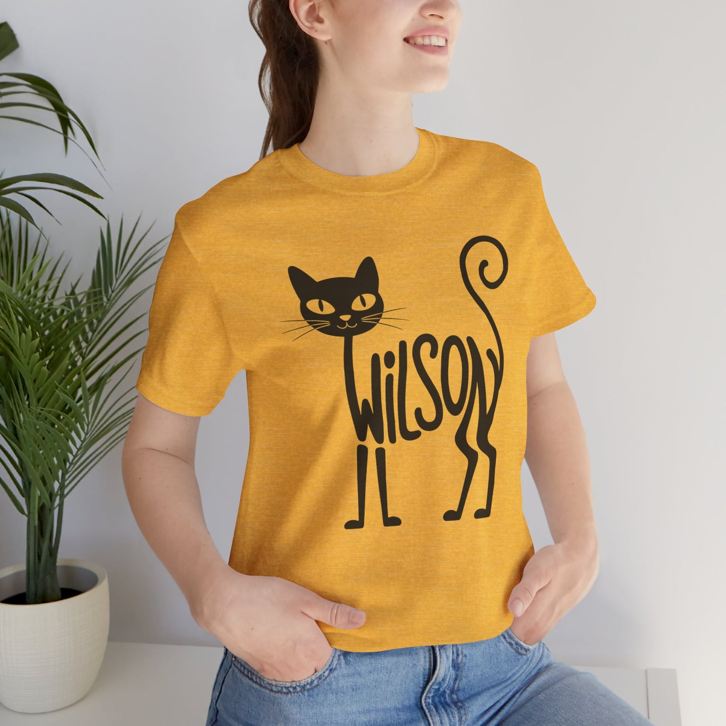 Wilson the Cat - Unisex Tee Shirt