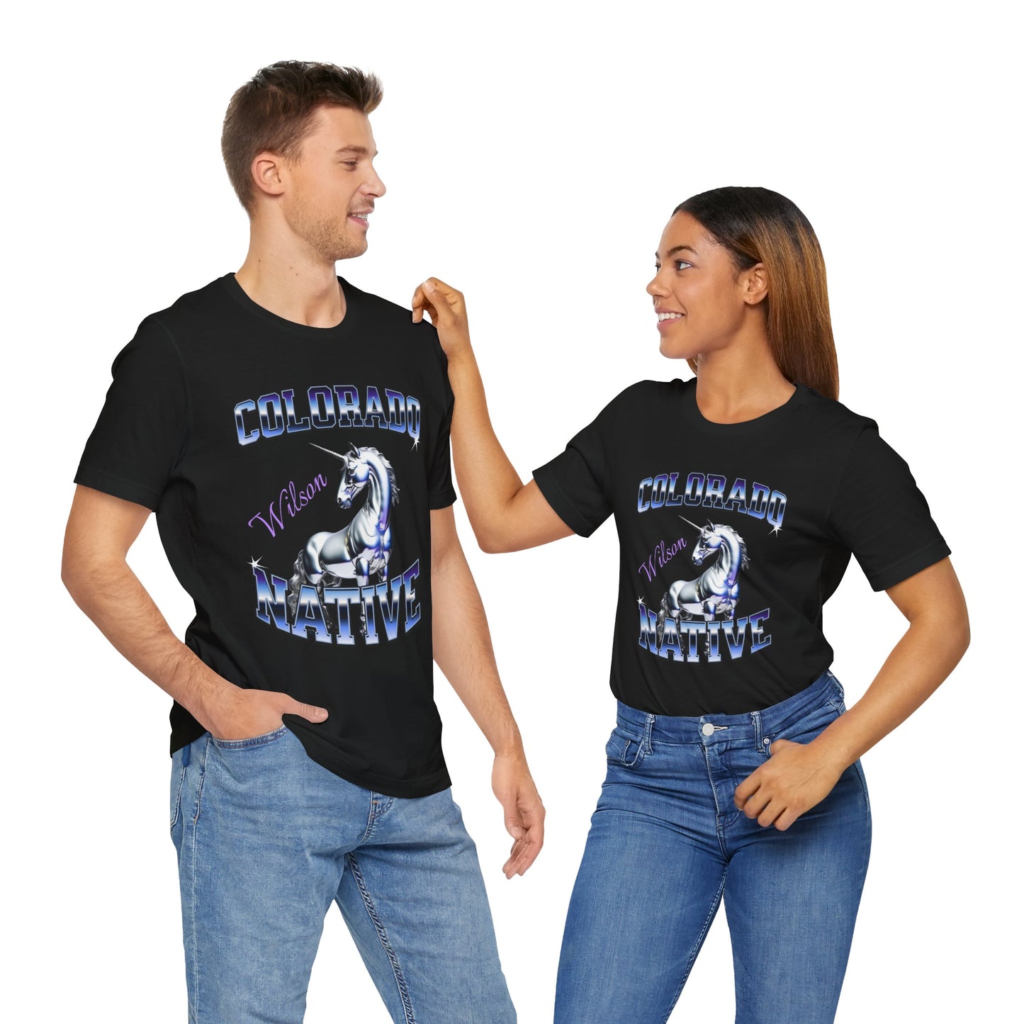Unicorn Colorado Native. - Unisex Graphic Tee