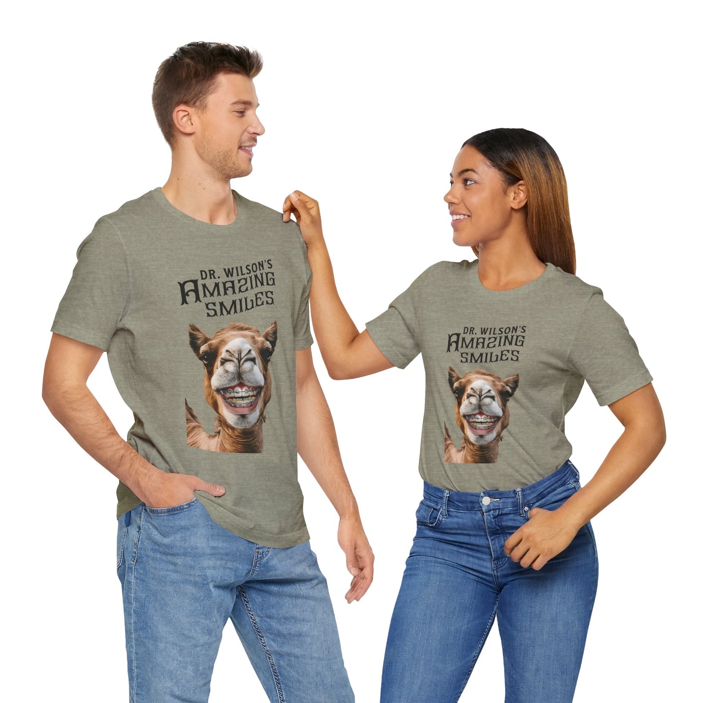 Camel Smile Braces - Unisex Graphic Tee