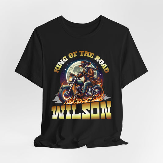 King of the Road Biker - Unisex Tee Shirt