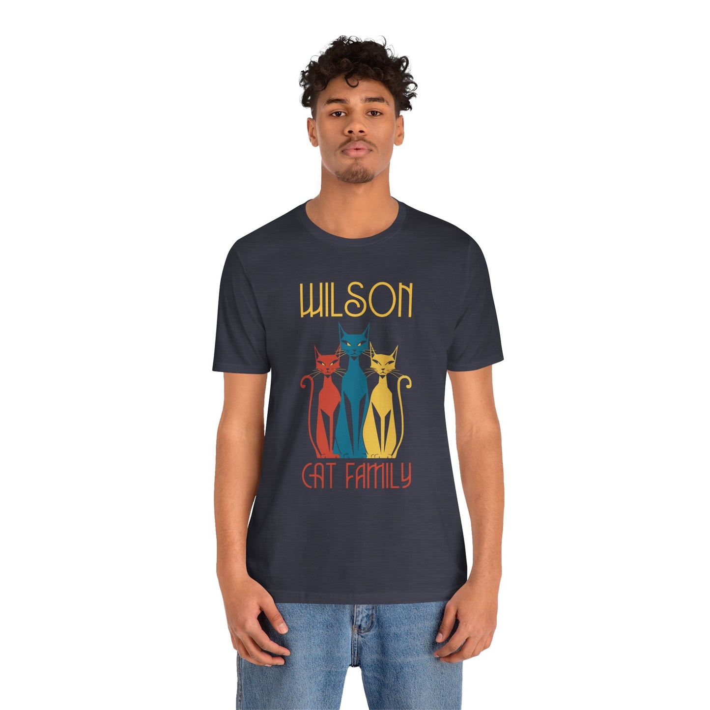 Wilson Cat Family - Unisex Graphic Tee