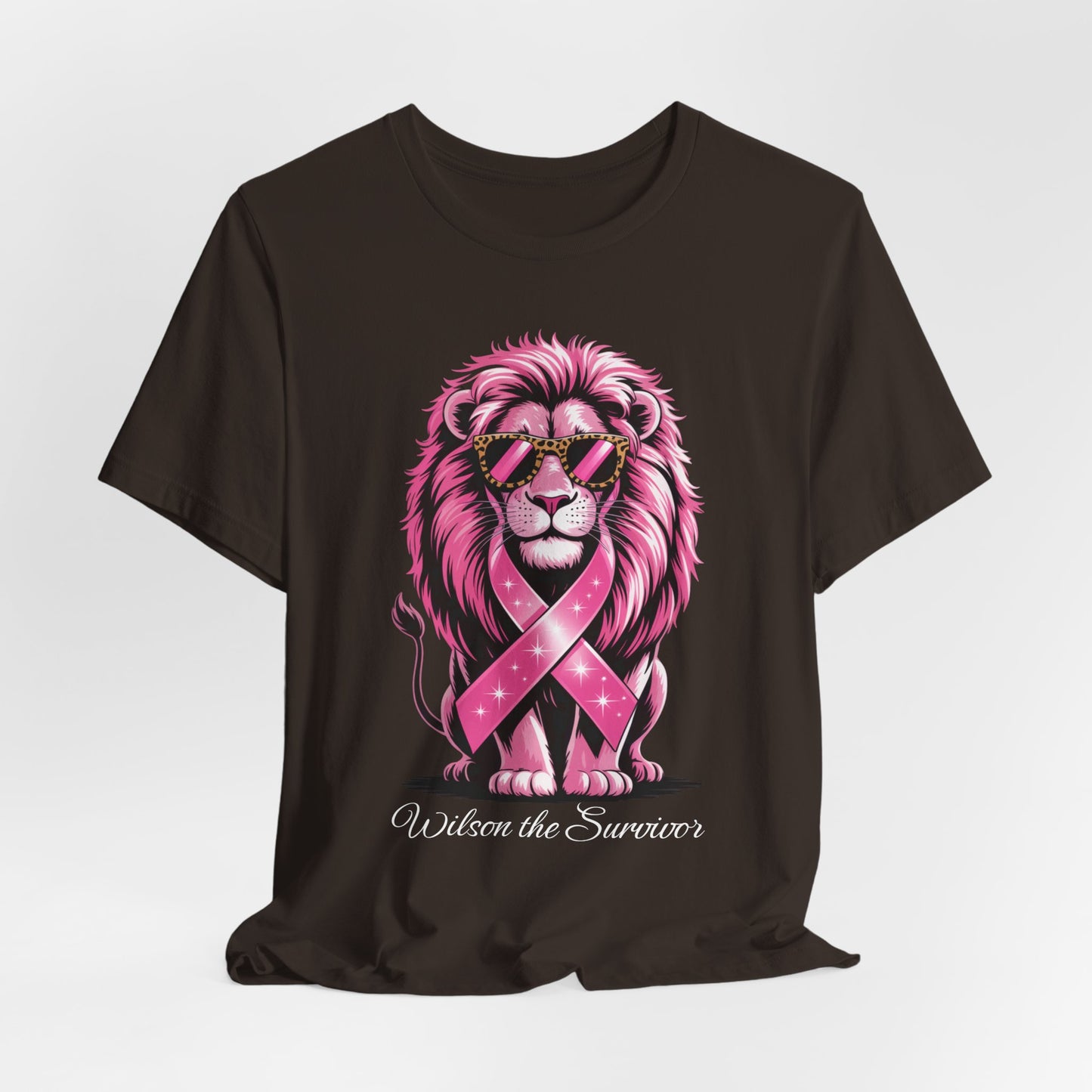 Cancer Survivor Lion - Unisex Tee Shirt