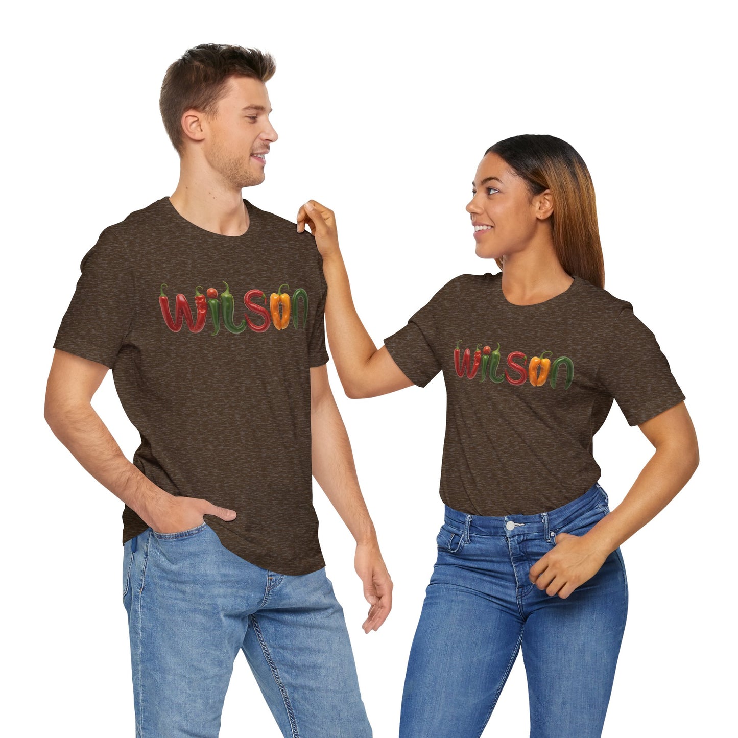 Wilson Pepper Letters - Unisex Tee Shirt