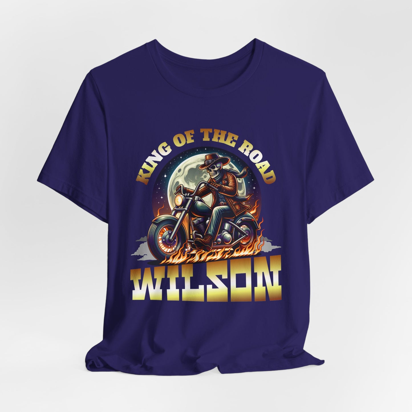 King of the Road Biker - Unisex Tee Shirt