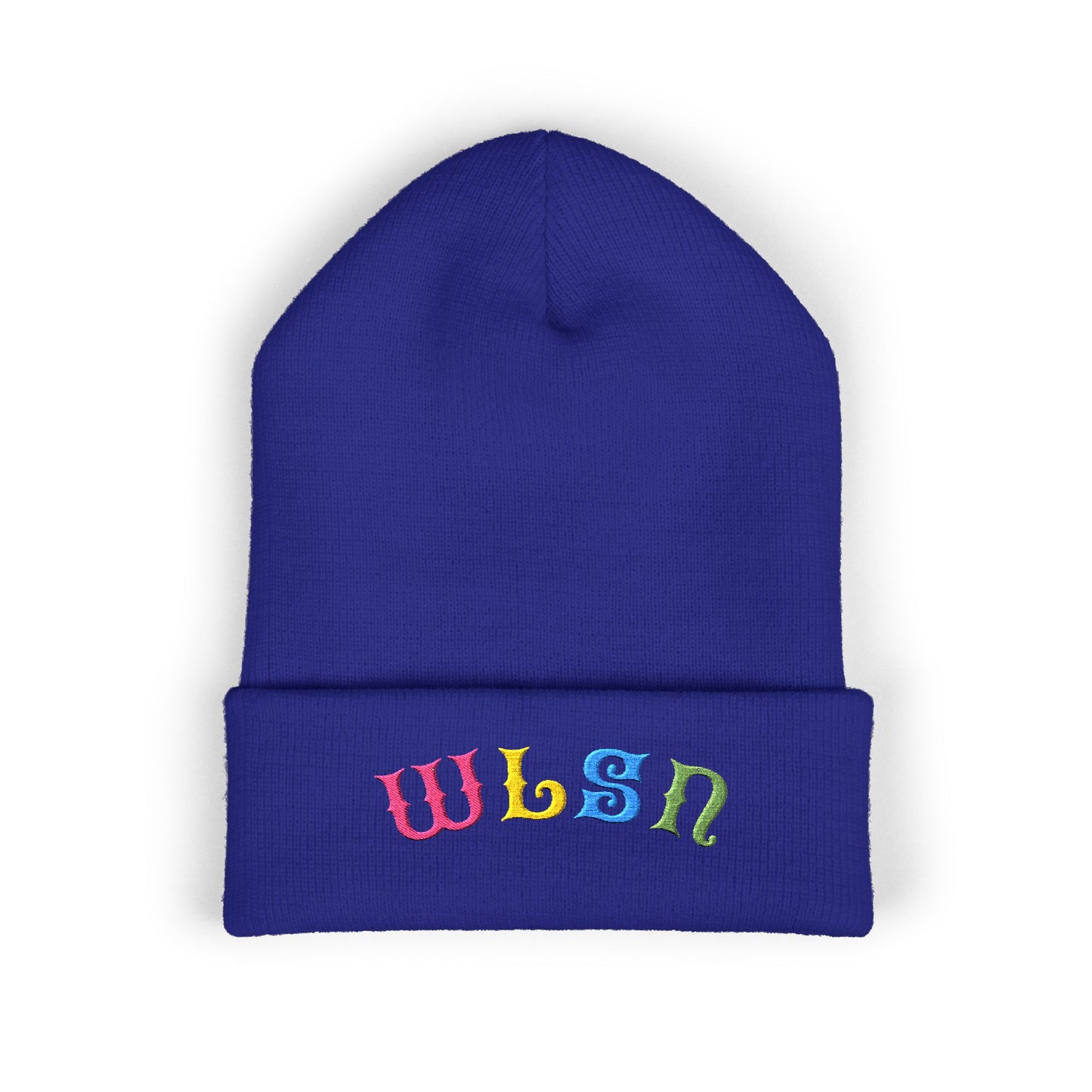 EMBROIDERY - Multicolor Wilson Beanie - Winter Hat, Custom Beanie,