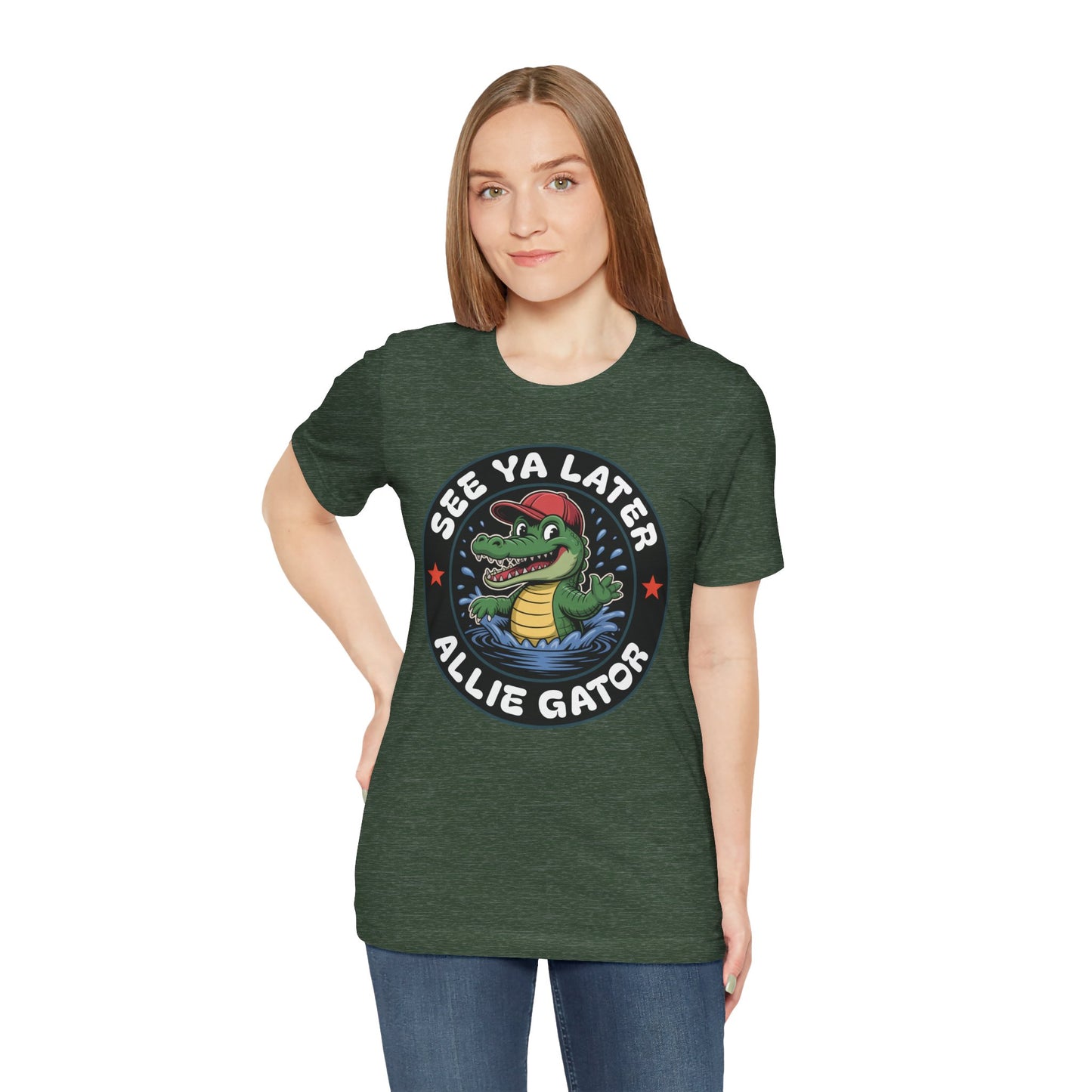 See Ya Later Allie Gator, Summer Vibes T-Shirt