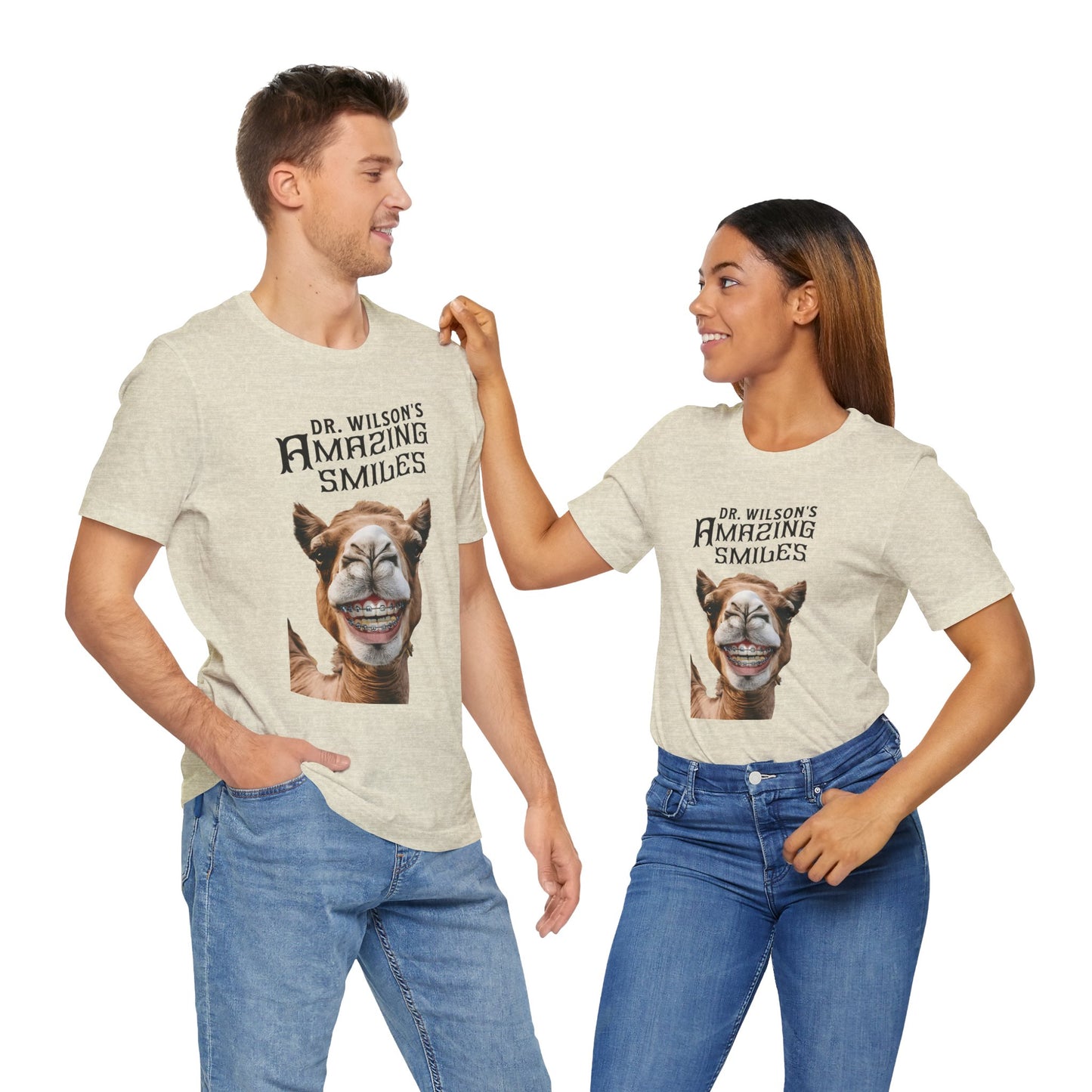 Camel Smile Braces - Unisex Graphic Tee