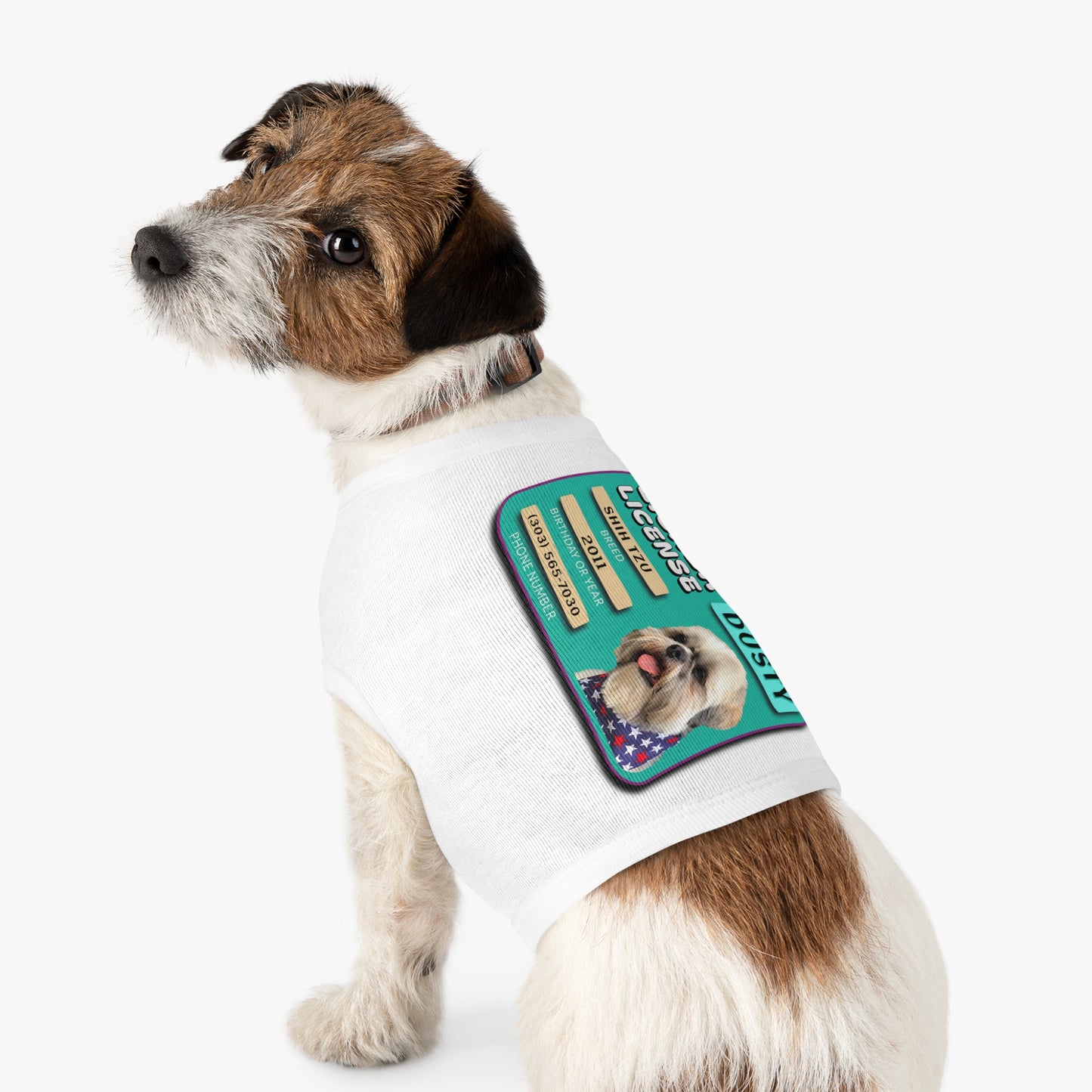 Licker License - Dog Apparel Pet Tank Top