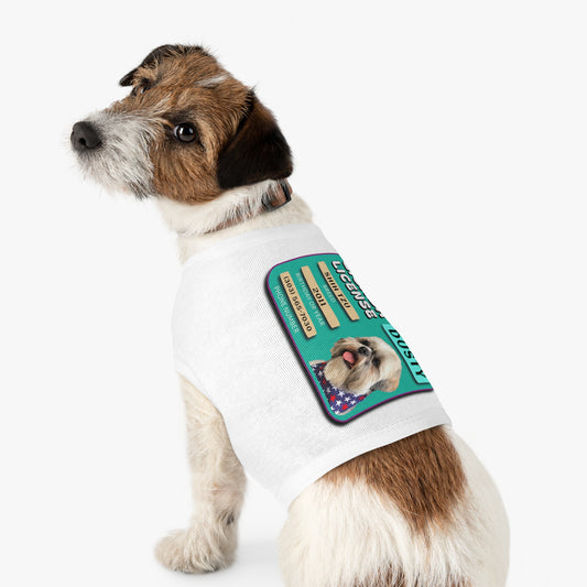 Licker License -  Dog Apparel Pet Tank Top
