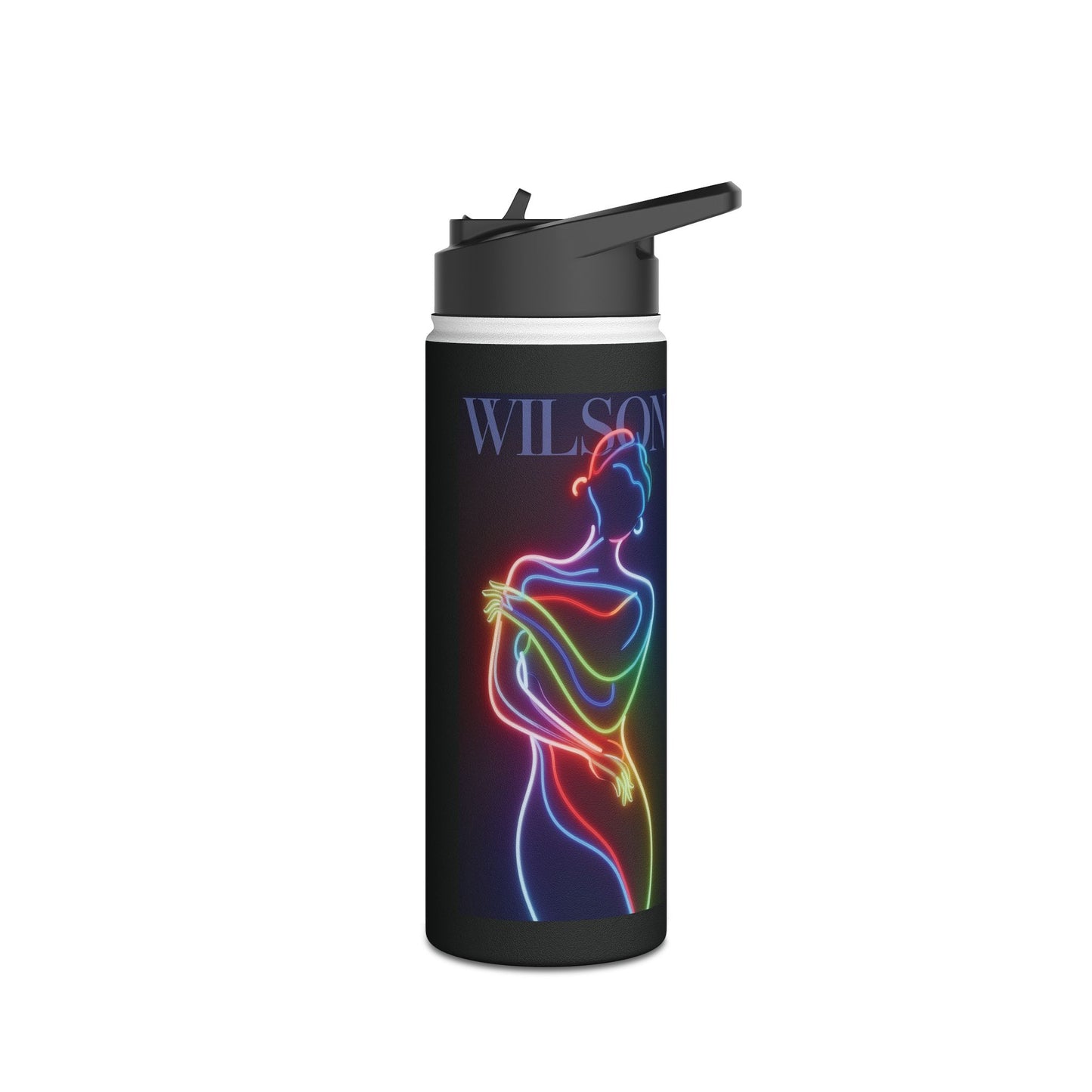 Wilson Glow Figure - Stainless Steel Water Bottle