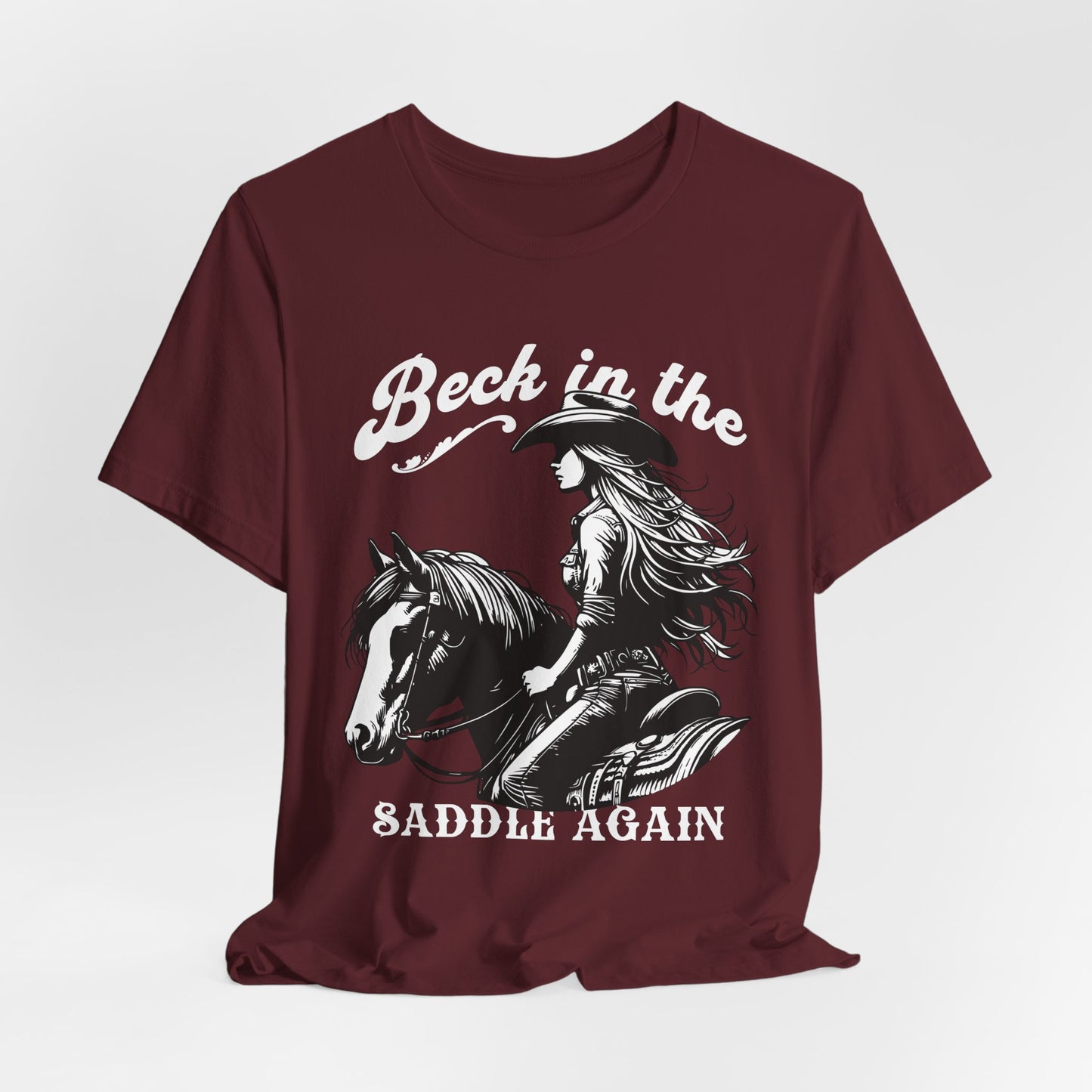 Beck in the saddle again  -  Unisex Tee Shirt