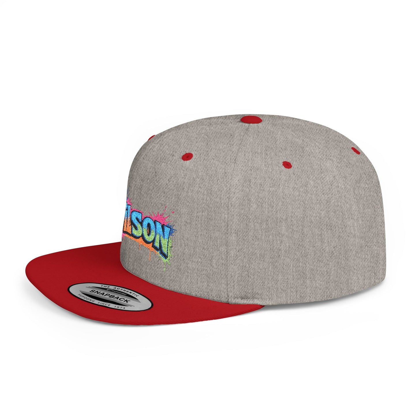 Wilson Splatter Graphic  - Flat Bill Snapback Hat