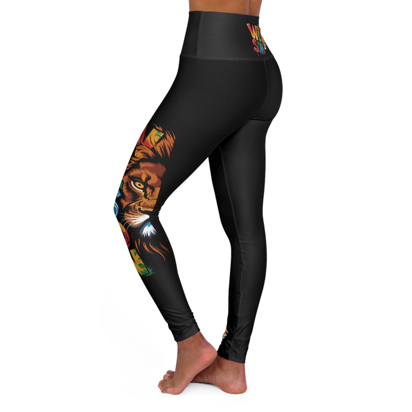 WLSN Lion - High Waisted Yoga Leggings