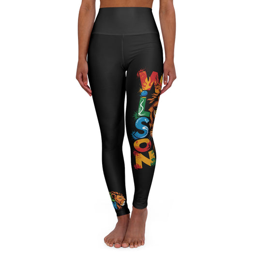 WLSN Lion - High Waisted Yoga Leggings