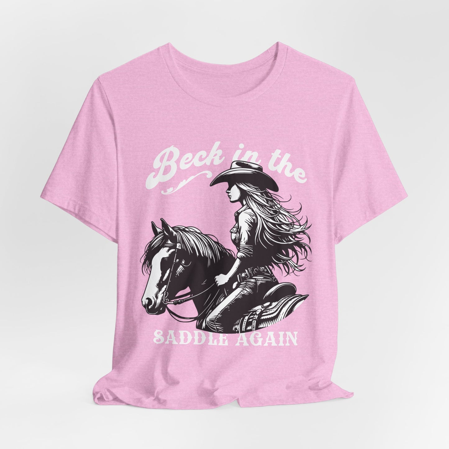 Beck in the saddle again  -  Unisex Tee Shirt
