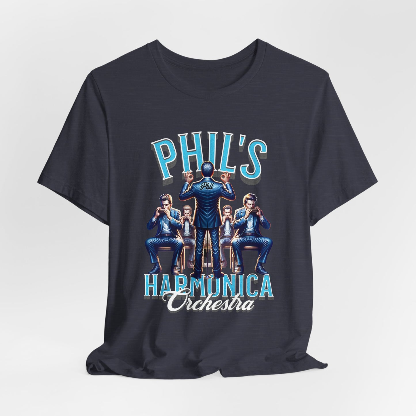 Phil's Harmonica Orchestra - Unisex Graphic Tee
