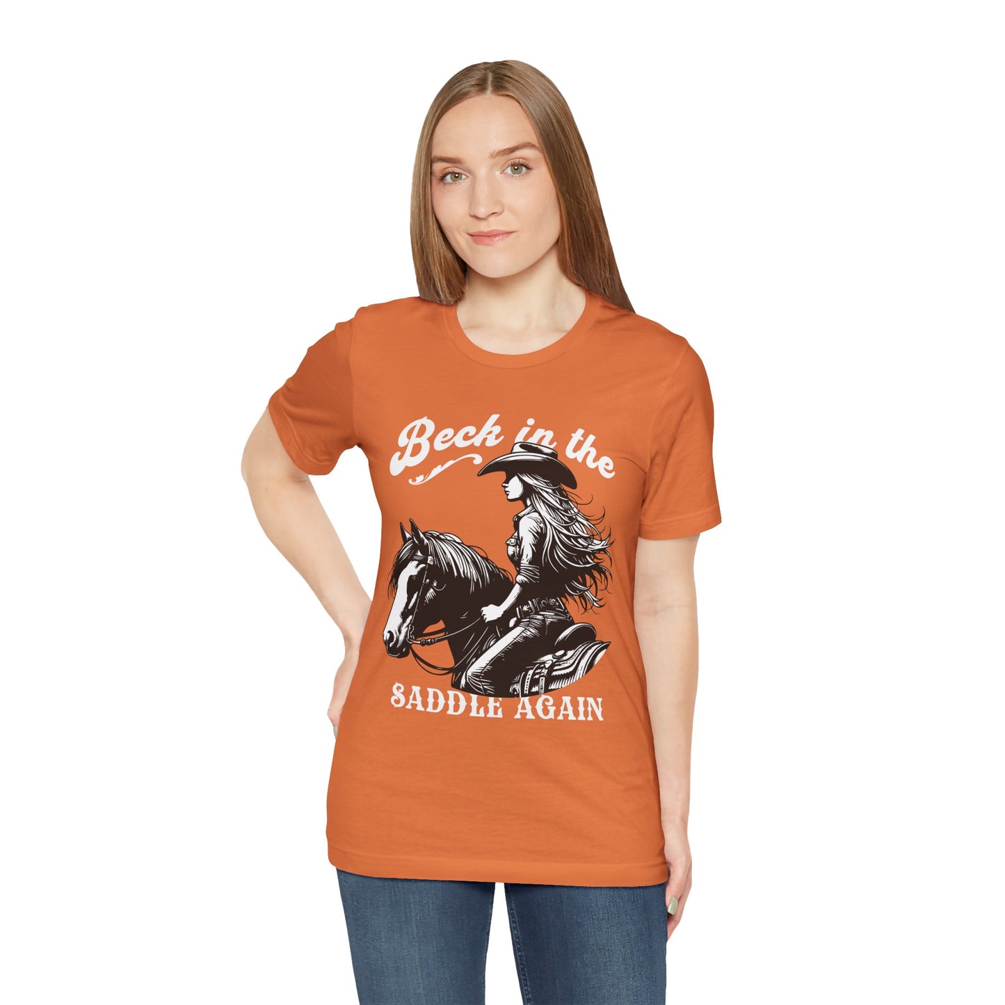 Beck in the saddle again - Unisex Tee Shirt