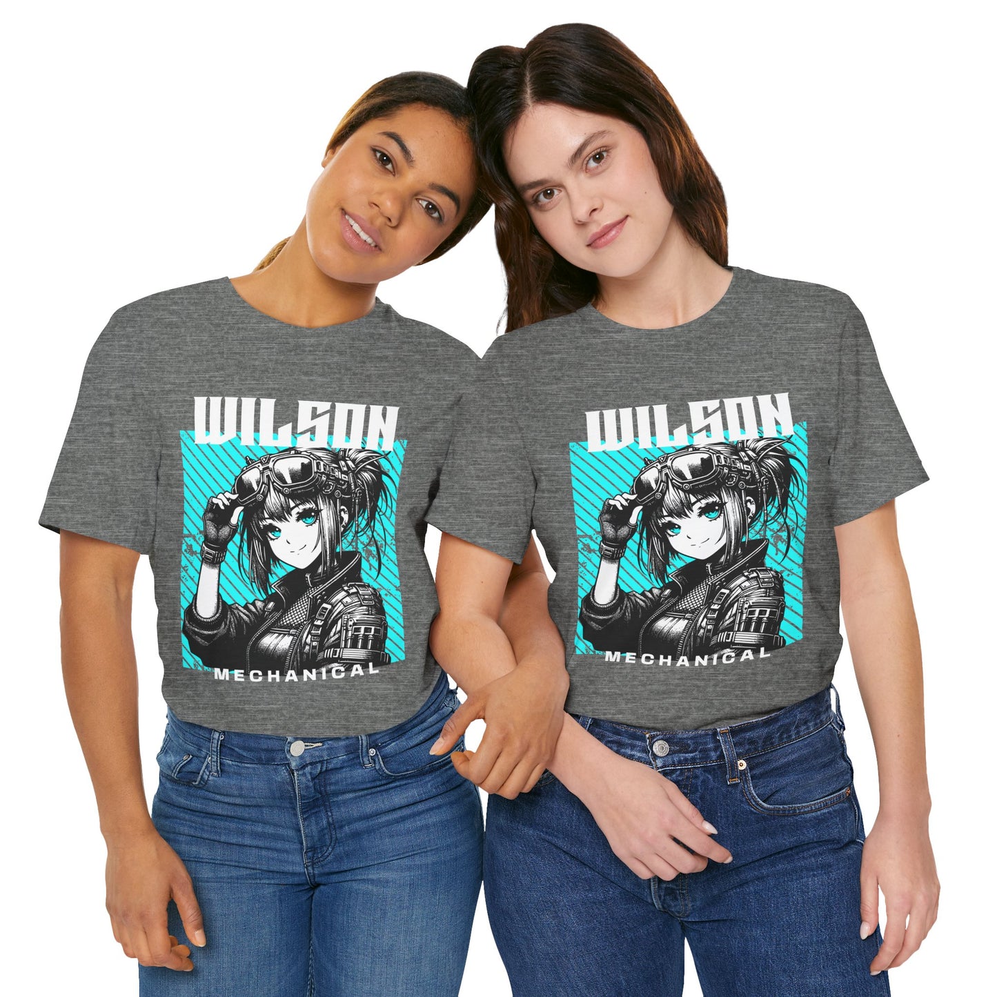 Anime Wilson Mechanical - Unisex Graphic Tee