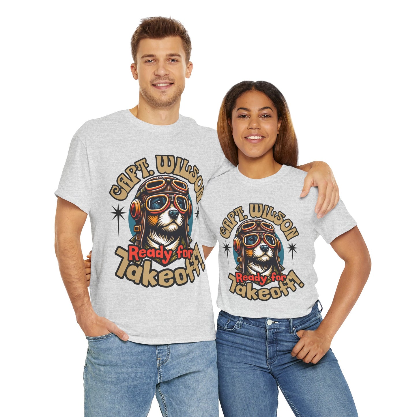 Pilot Captain Wilson - Unisex Tee Shirt