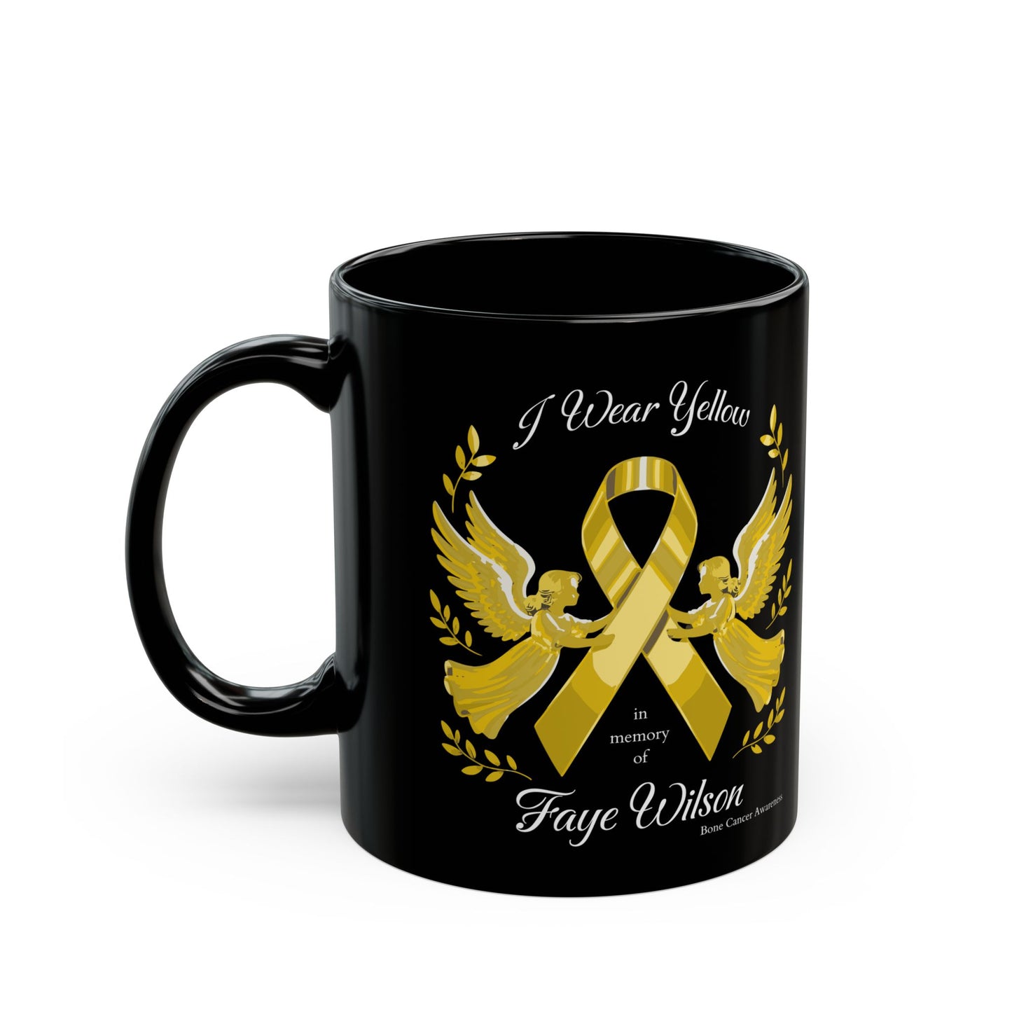 Dual Tribute Ribbon Cup for Remembrance - Coffee Mug - Drinkware