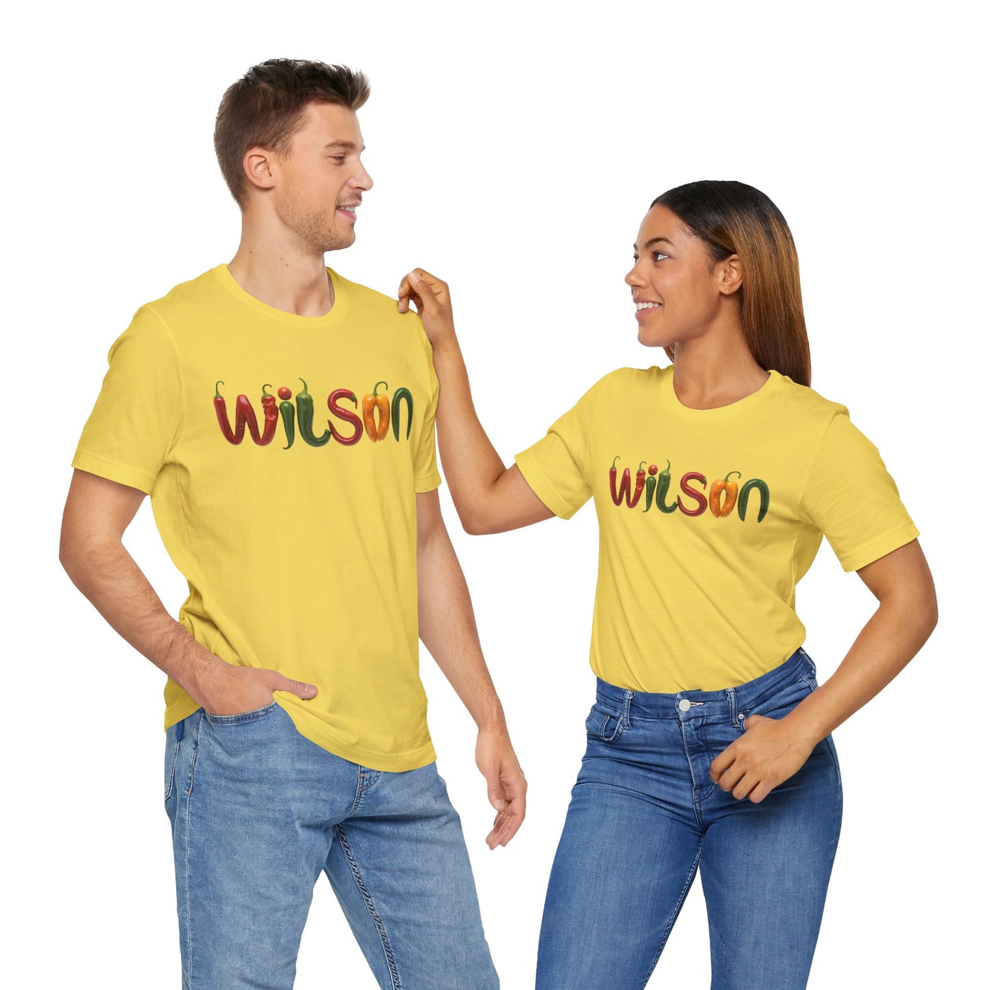 Wilson Pepper Letters - Unisex Tee Shirt
