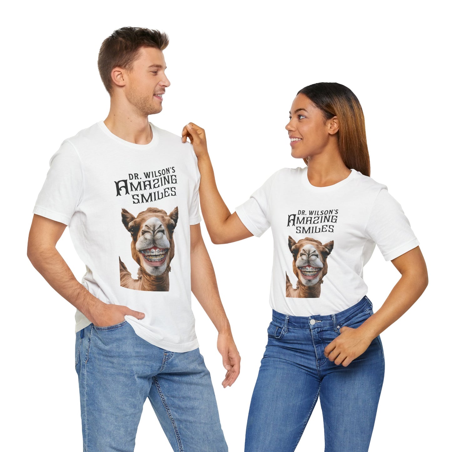 Camel Smile Braces - Unisex Graphic Tee