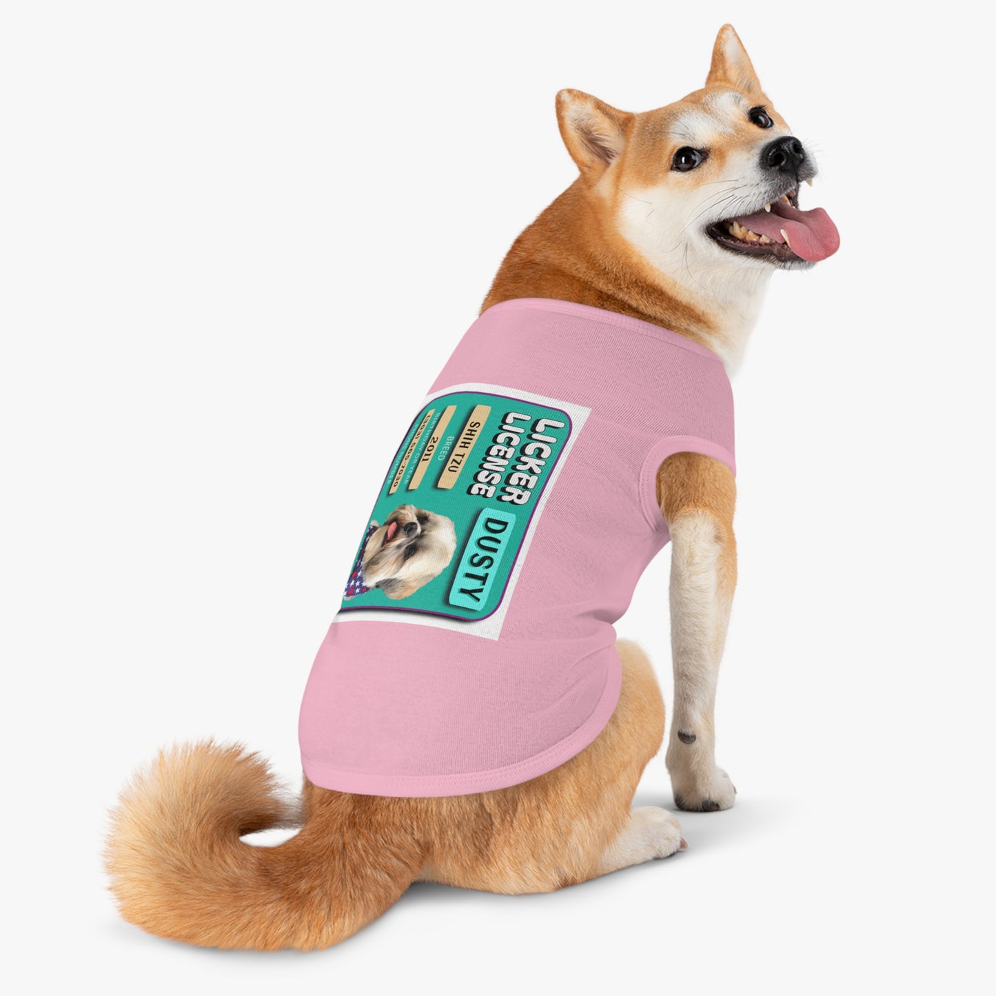 Licker License - Dog Apparel Pet Tank Top