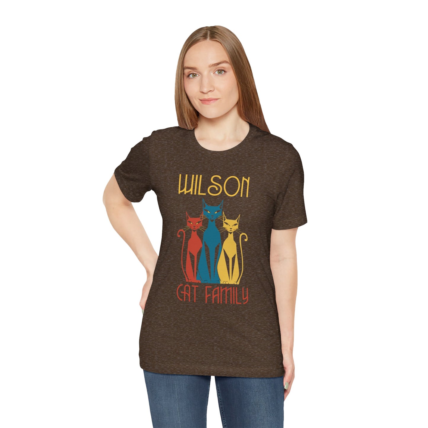 Wilson Cat Family - Unisex Graphic Tee
