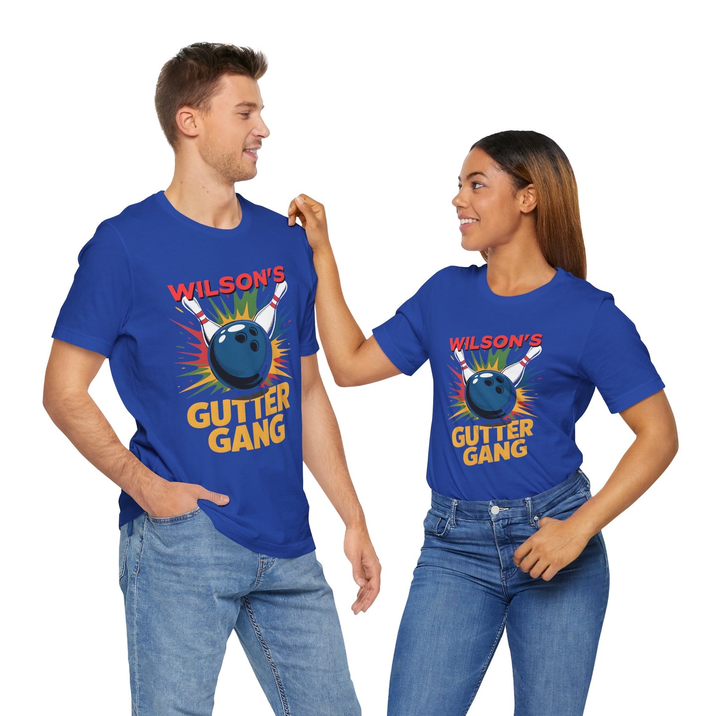 Bowling Gutter Gang - Unisex Tee Shirt