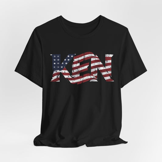 Patriotic Ken - Unisex Graphic Tee