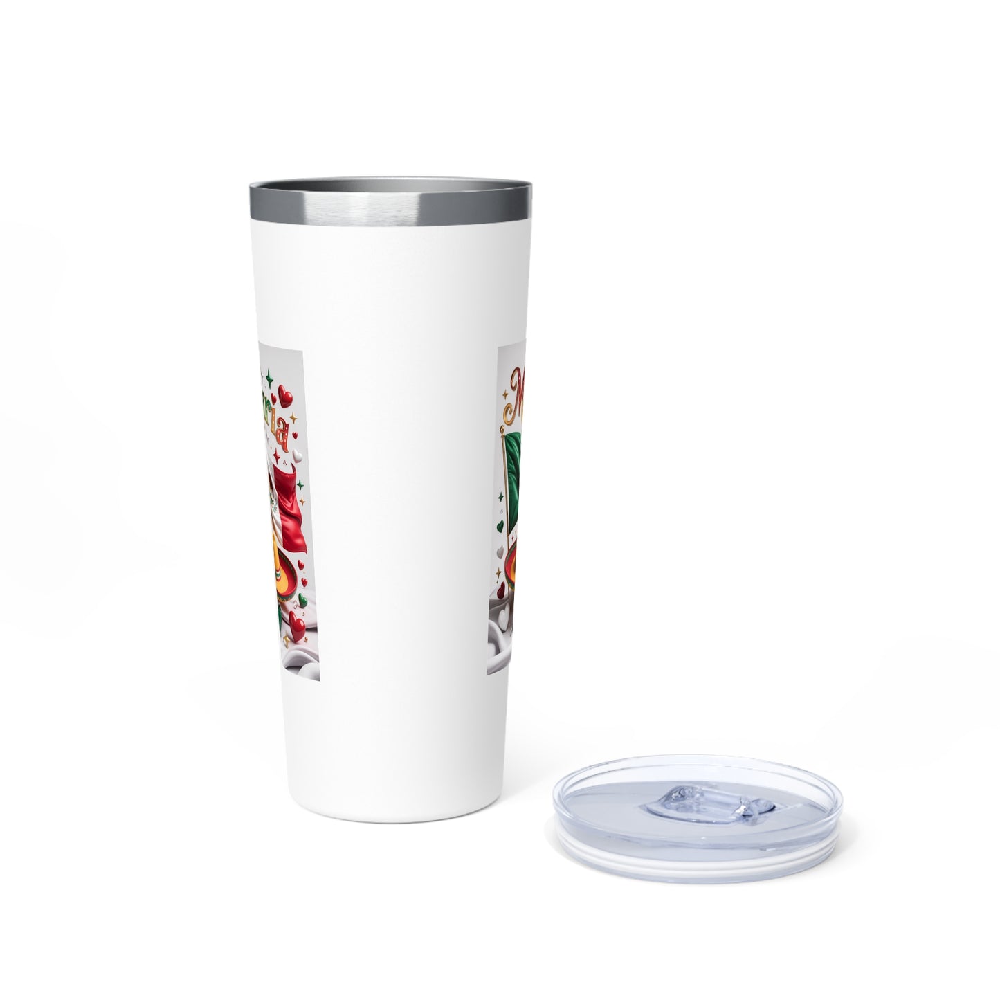 Mary Vertical Flag - 22oz Insulated Tumbler