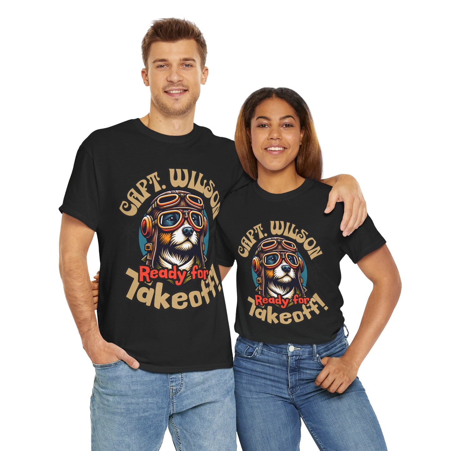 Pilot Captain Wilson - Unisex Tee Shirt