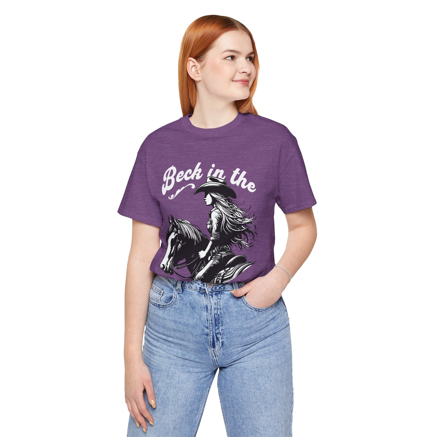 Beck in the saddle again  -  Unisex Tee Shirt
