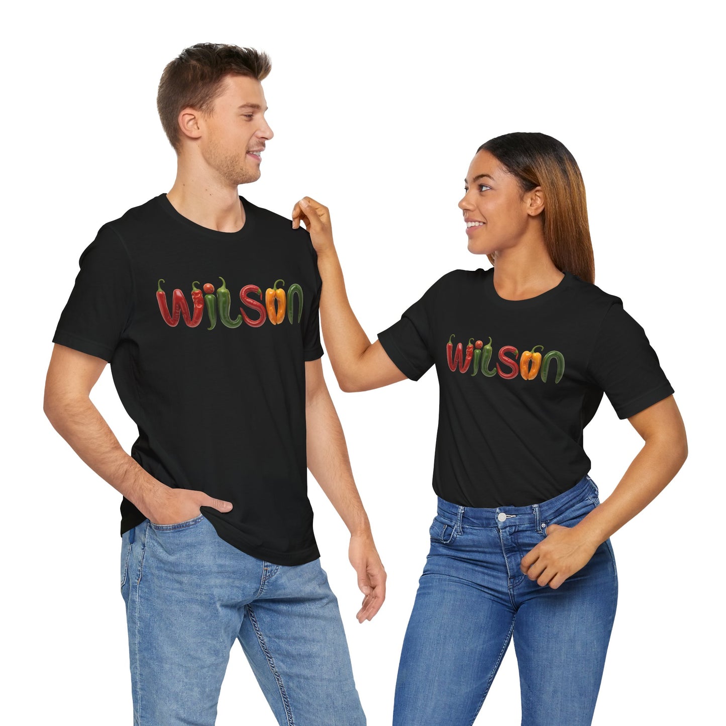 Wilson Pepper Letters - Unisex Tee Shirt