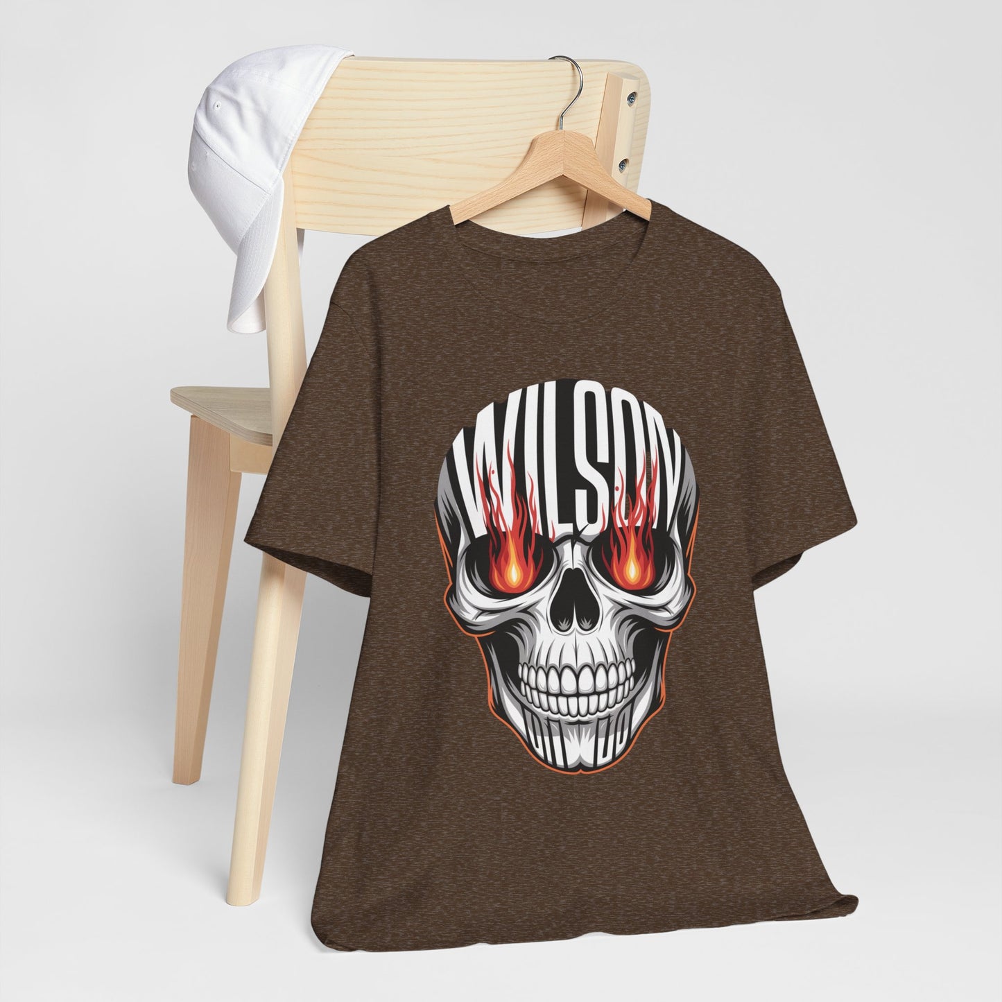 Wilson Skull Letters - Unisex Tee Shirt