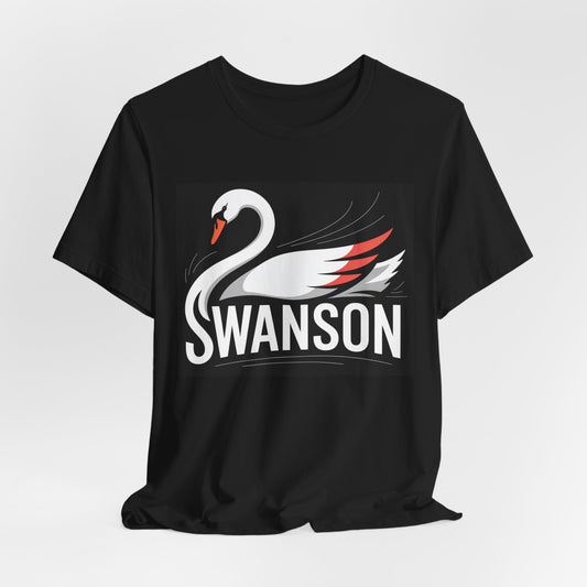 Swanson the Swan -  Unisex Tee Shirt