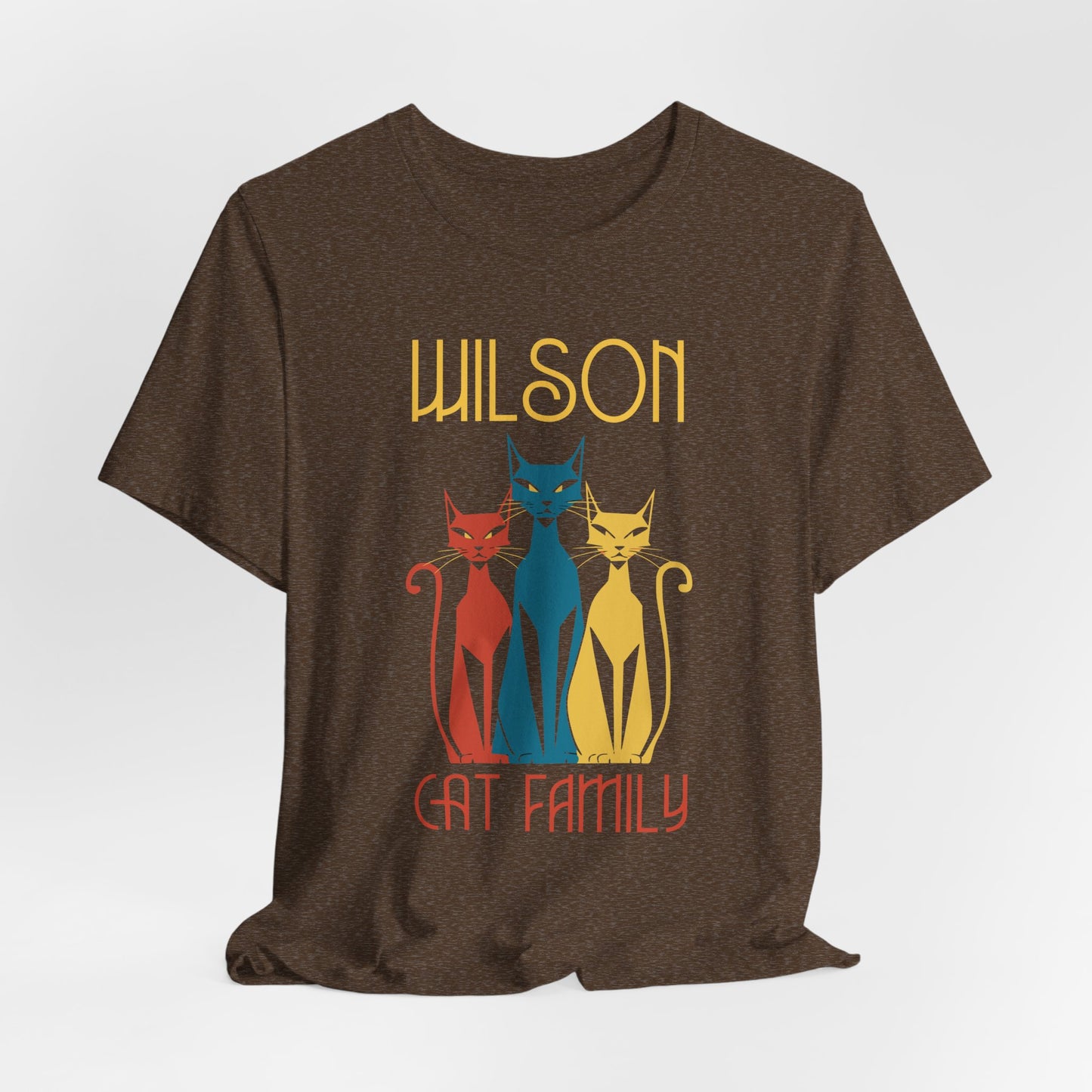 Wilson Cat Family - Unisex Graphic Tee