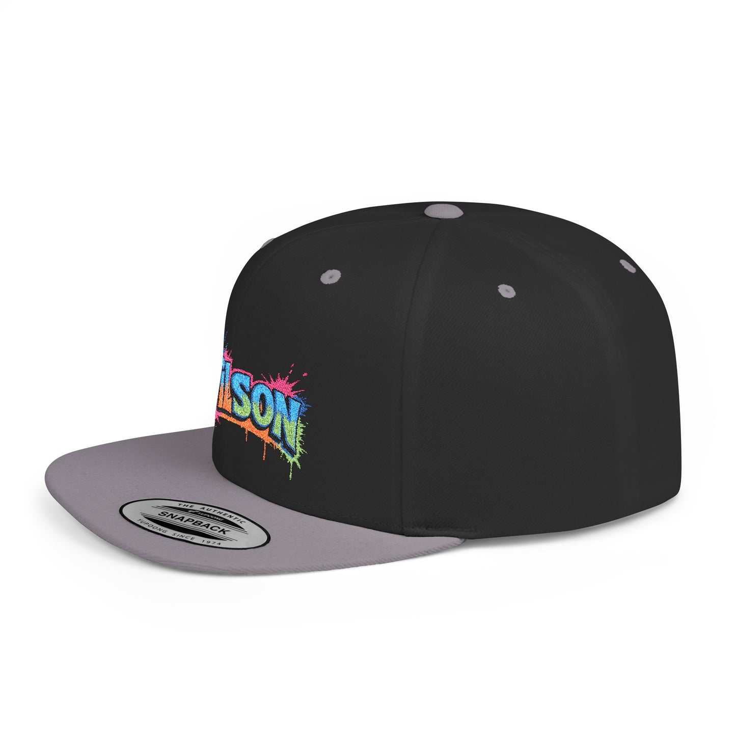 Wilson Splatter Graphic  - Flat Bill Snapback Hat