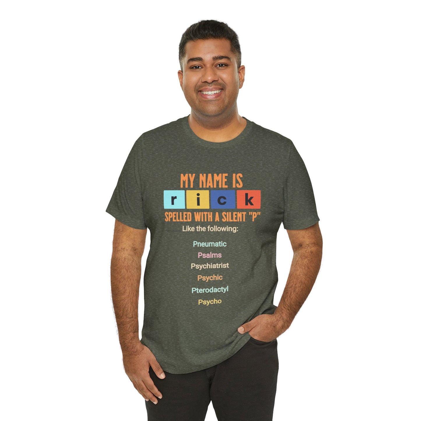 Rick with a silent P - Unisex Graphic Tee