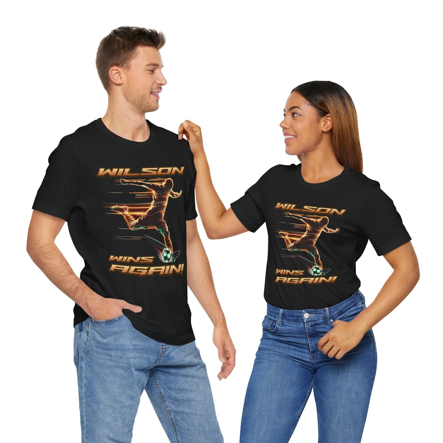 Wilson Soccer Player - Unisex Tee Shirt