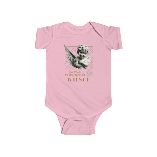 The world needs more like WILSON - Cherubic Infant Bodysuit